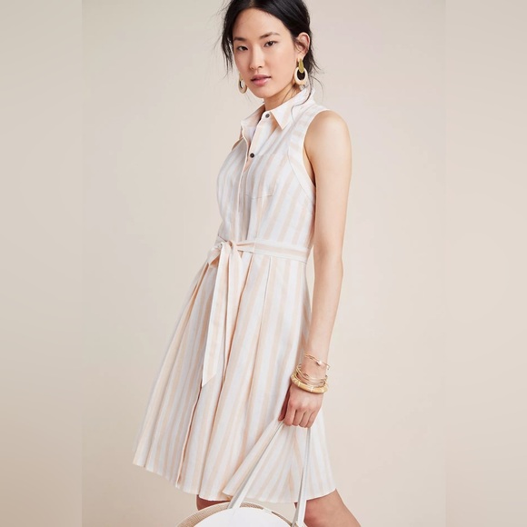 Anthropologie Billie shirt dress new with tags 14 - Picture 2 of 12